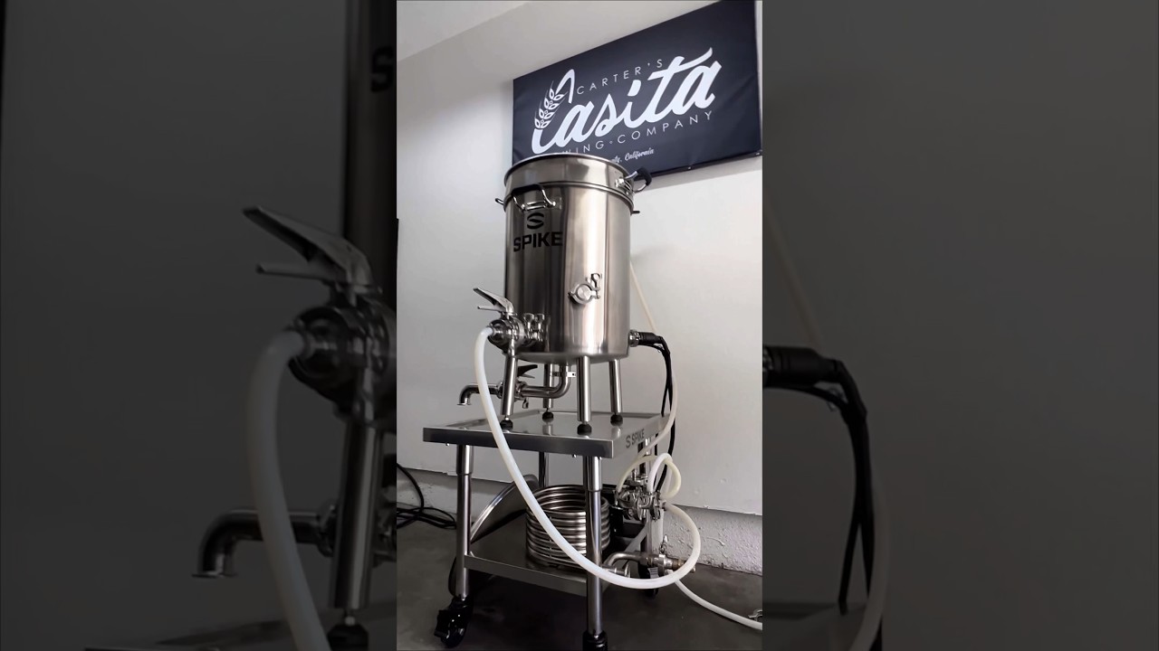 Let&rsquo;s brew homemade beer 🍻 #homebrewing #homemadebeer #spikebrewing