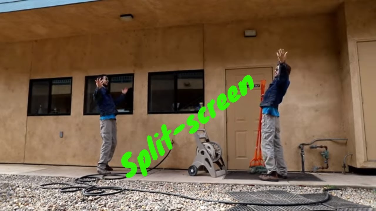 How to do a split-screen video with Power Director