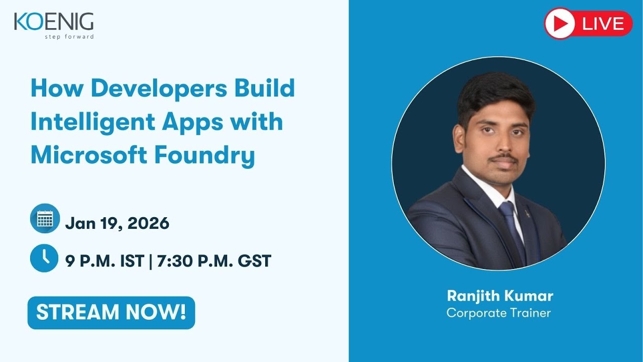 How Developers Build Intelligent Apps with Microsoft Foundry
