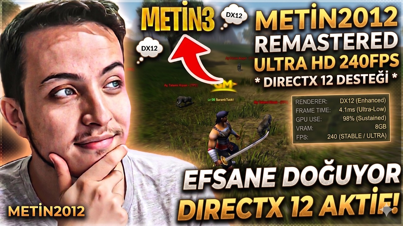 METİN2'Yİ YENİDEN YARATMAK! | METİN2012 REMASTERED TANITIM