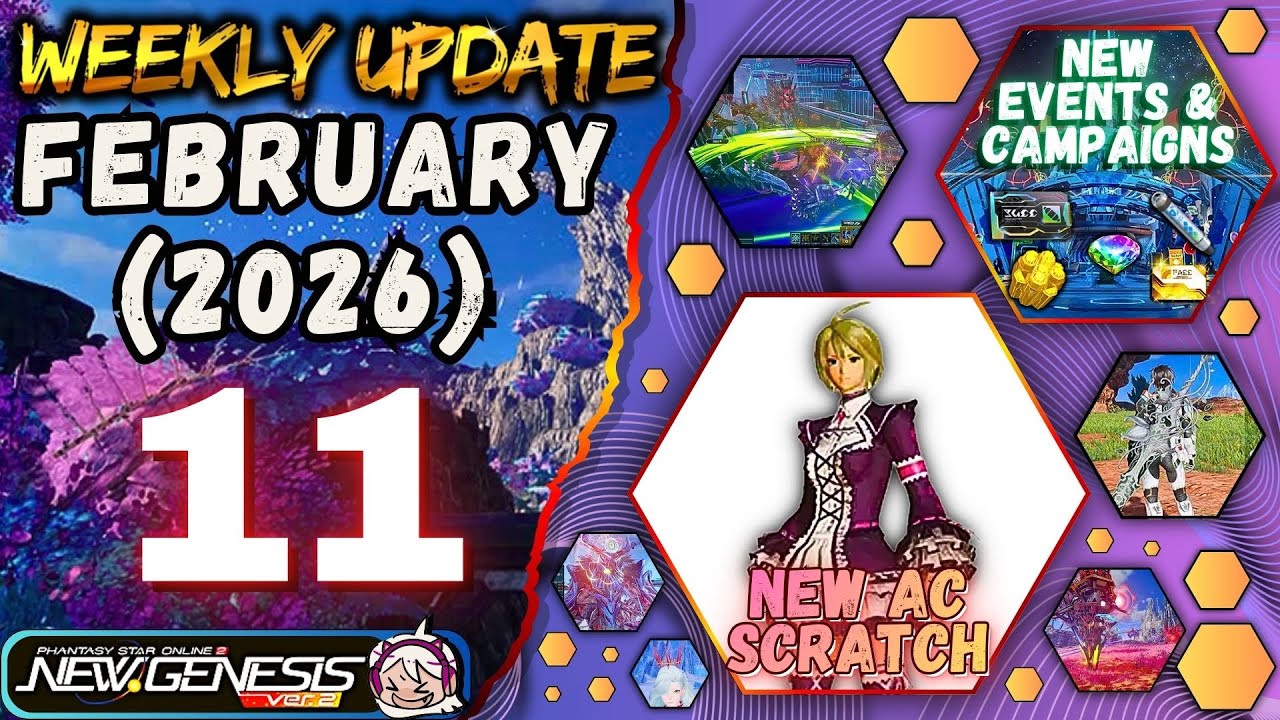 [PSO2:NGS] - FEBRUARY_11 UPDATE 2025 (🤗Steam)