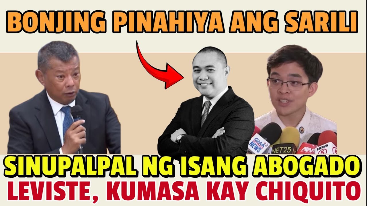 Bonjing, Sinupalpal Ng Isang Abogado Sa Kasinungalingang Nito | Leviste, Kumasa Kay Chiquito