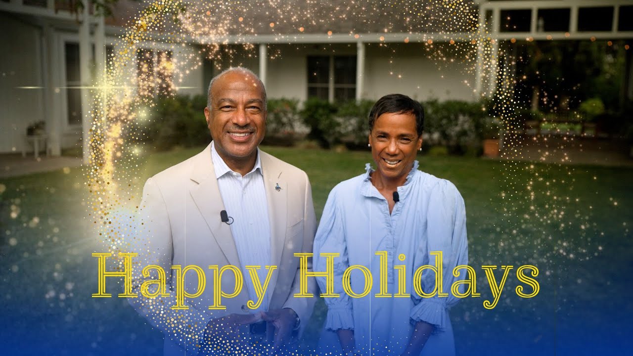 Happy Holidays From Chancellor Gary S. May