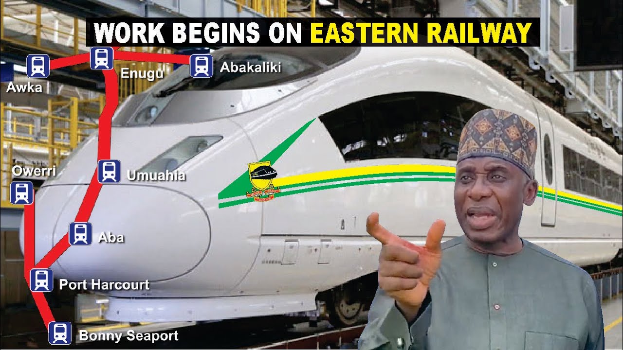 Eastern Railway Construction Begins | Owerri, Awka & Abakaliki To Get New Rail Lines