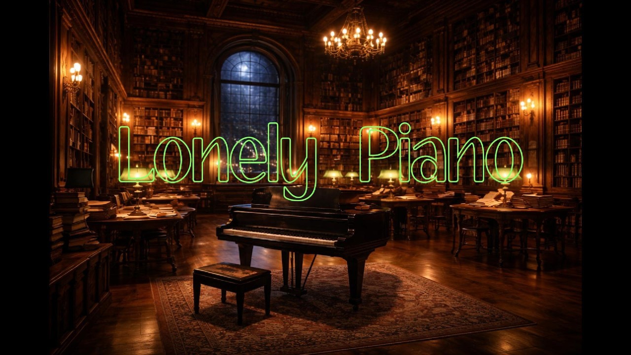 Lonely Piano – Calm Emotional Piano Music 🎹