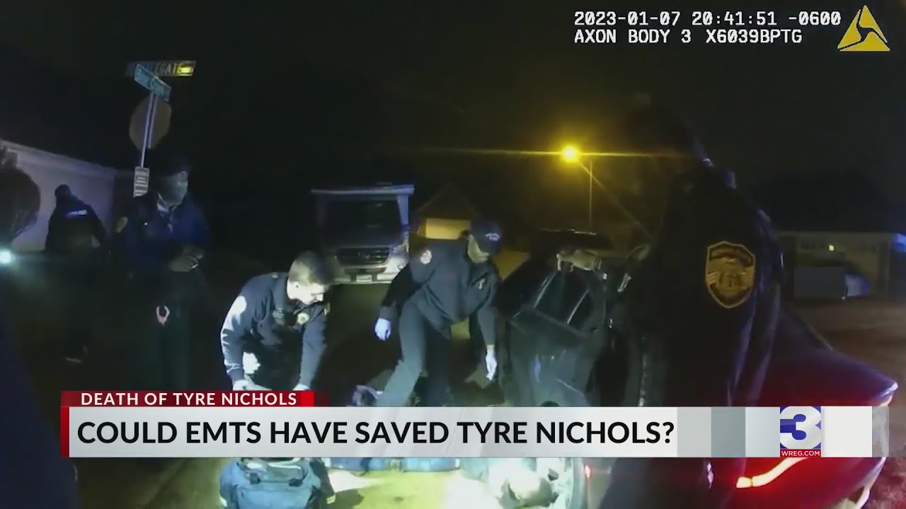 EMTs involved in Tyre Nichols traffic stop 'watched him die,' leaders say