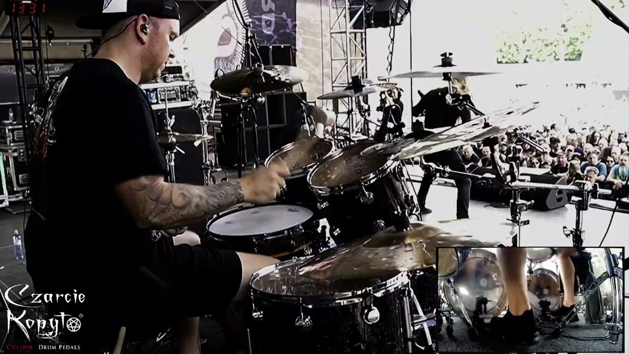Czarcie Kopyto drum cam - Dami&euml;n Kerpentier @Buried Hatchet SEVERE TORTURE   Brutal Assault 2024