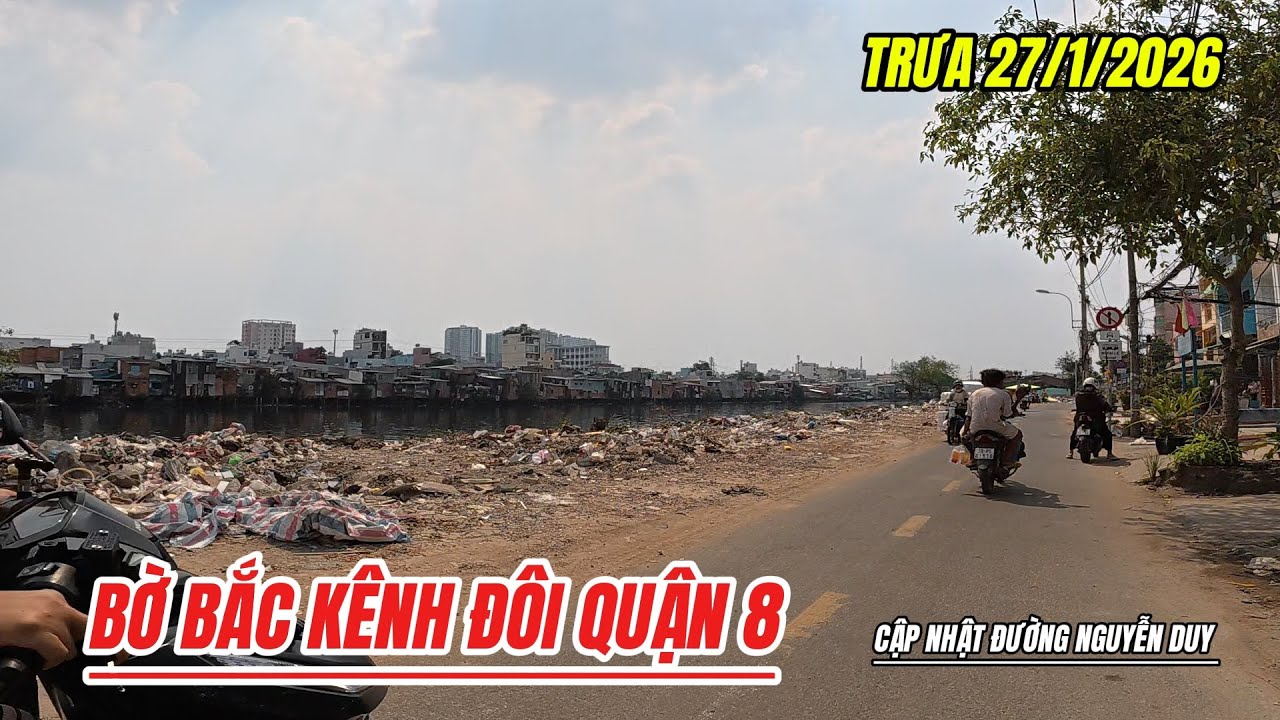 Bờ băc Kênh đôi: TPHCM Sắp hoàn thành giải phóng mặt bằng bờ Bắc kênh Đôi- đường Nguyễn Duy
