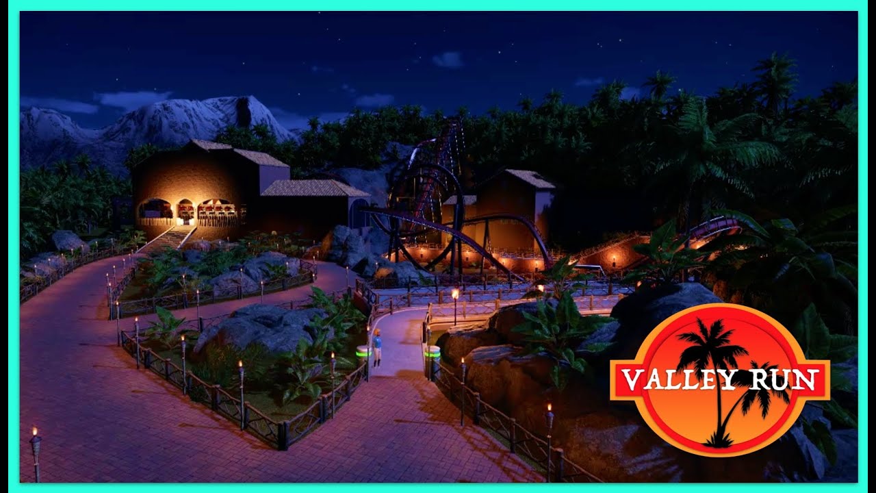 VALLEY RUN! - Detailed B&M Invert - Planet Coaster - POV
