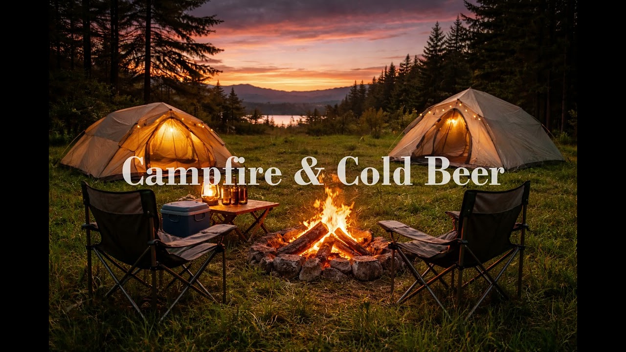 [playlist] 캠핑 가서 제일 좋은 순간 | Camping Mood Playlist | Campfire&Cold beer