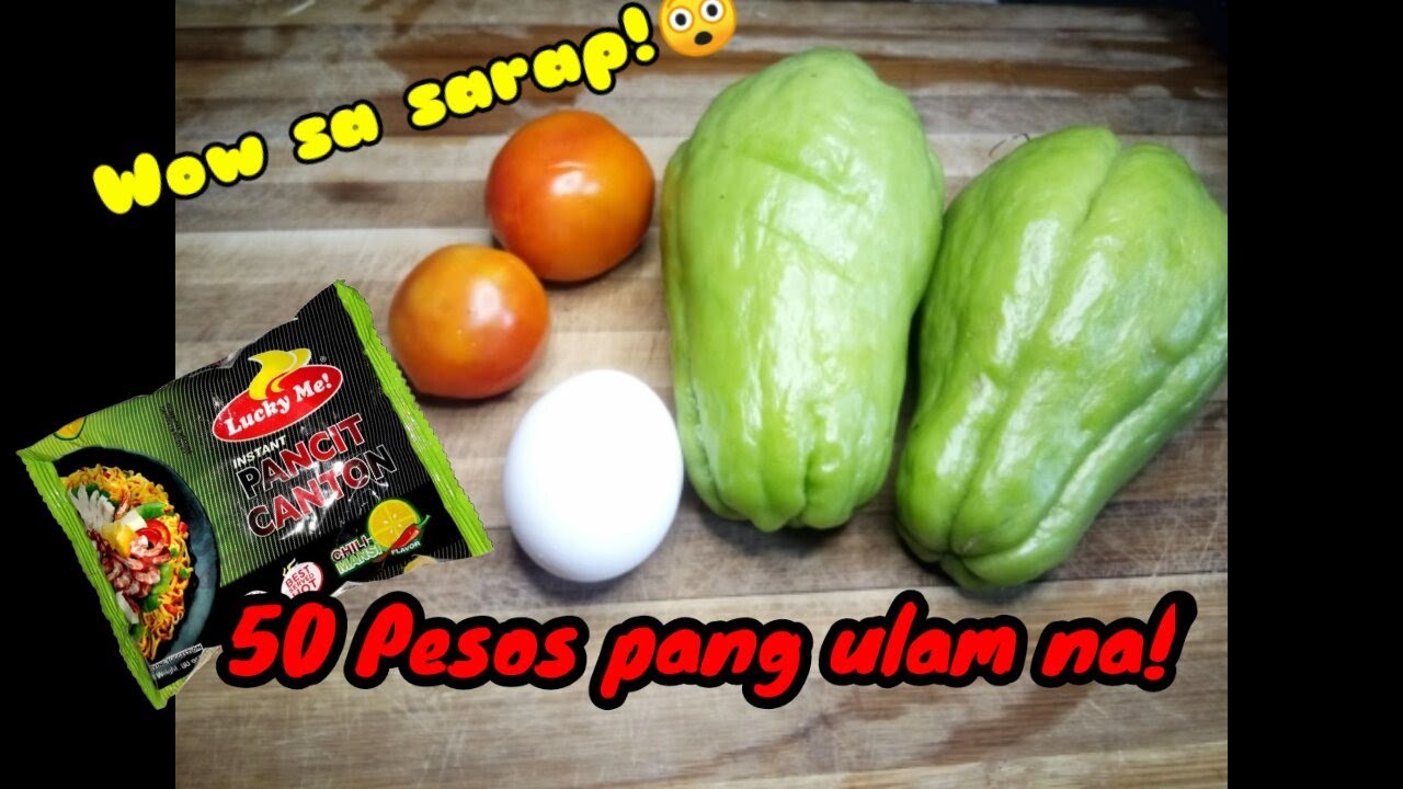 Gisang Sayote with PANCIT CANTON | chicharap TV