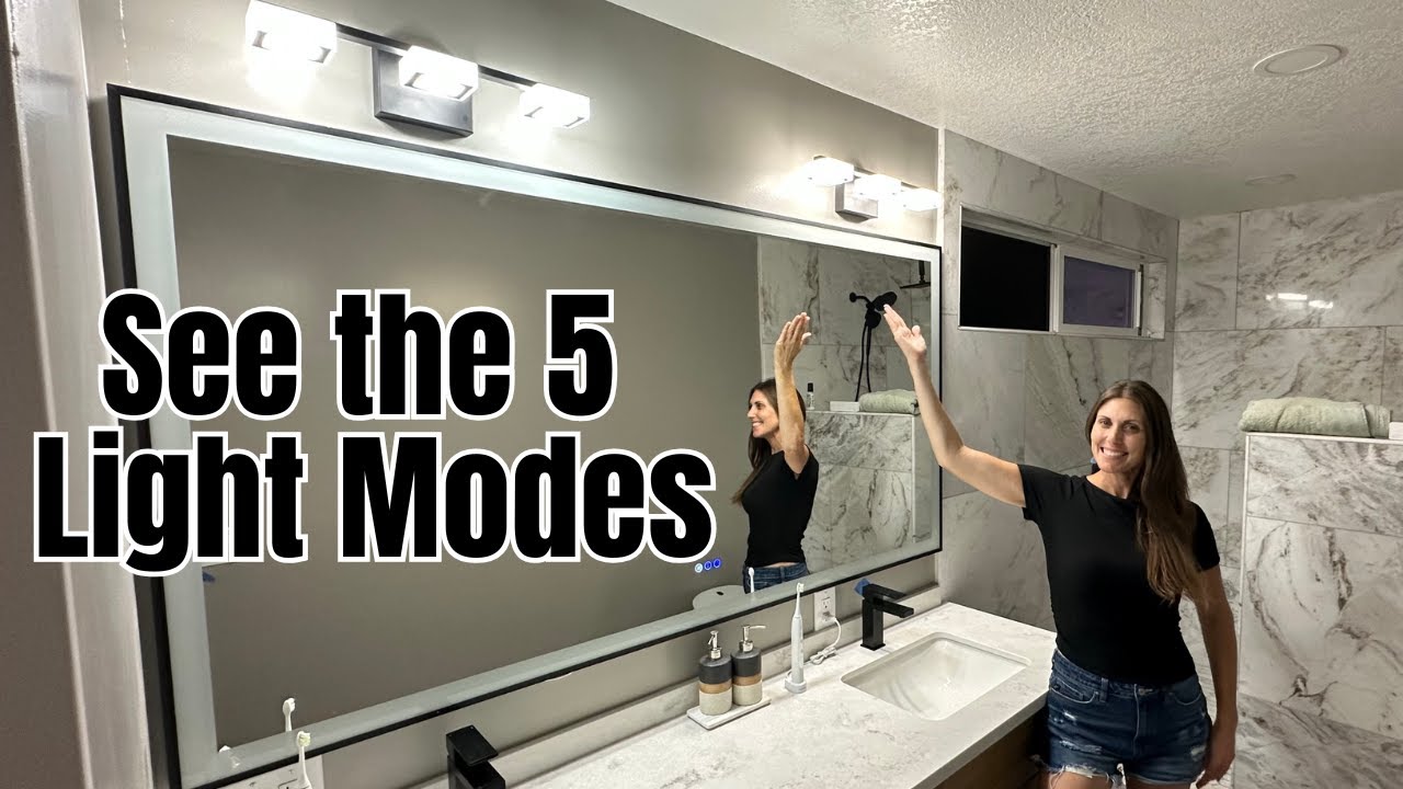 Upgrade Your Bathroom with These Modern LED Dimmable Vanity Lights
