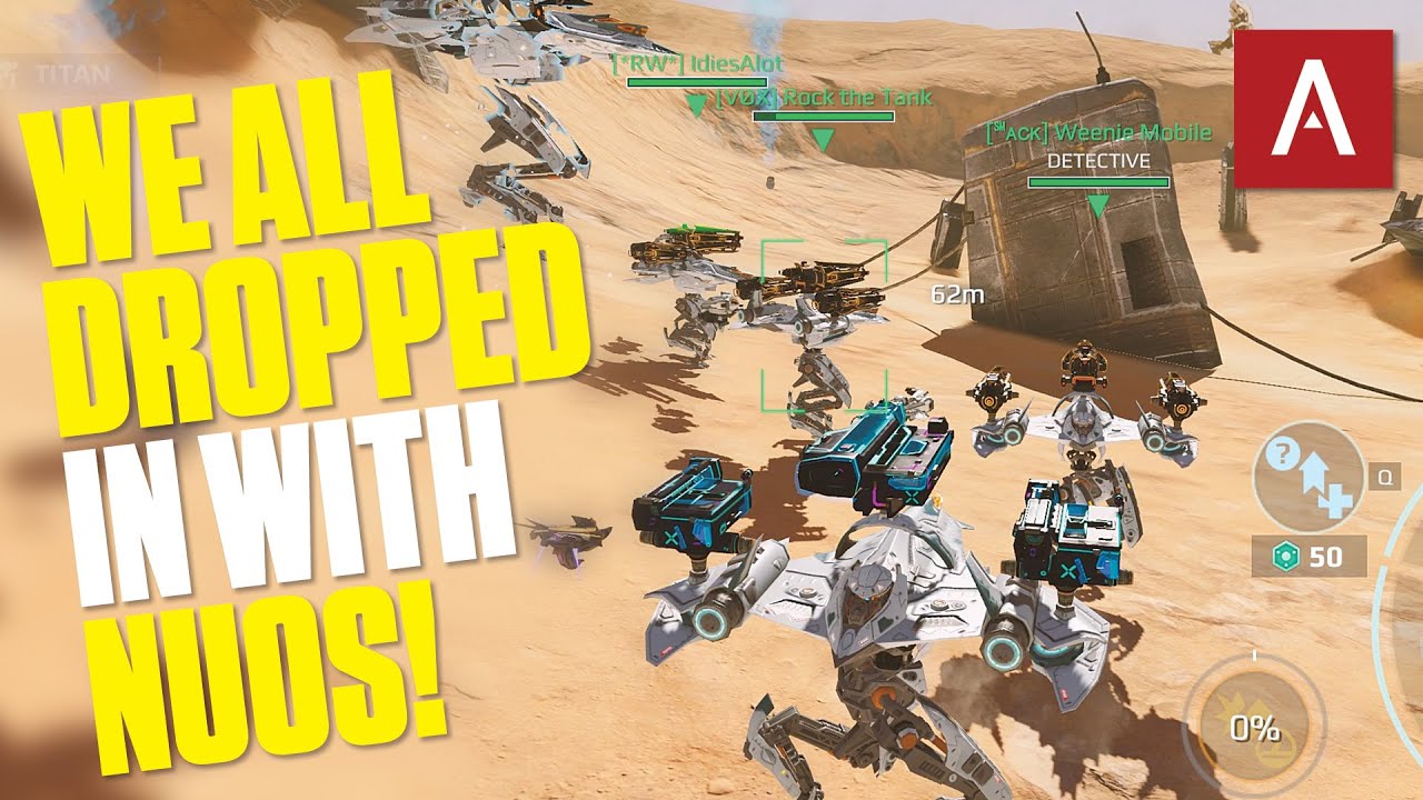 What Happens If You Run A Nuo Squad In The Current War Robots Meta? WR Nuo Gameplay