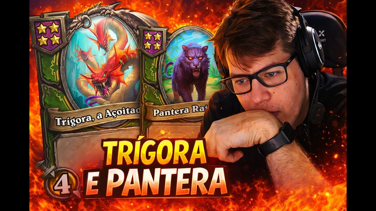 Comp de Trígora com Pantera - Hearthstone Battlegrounds