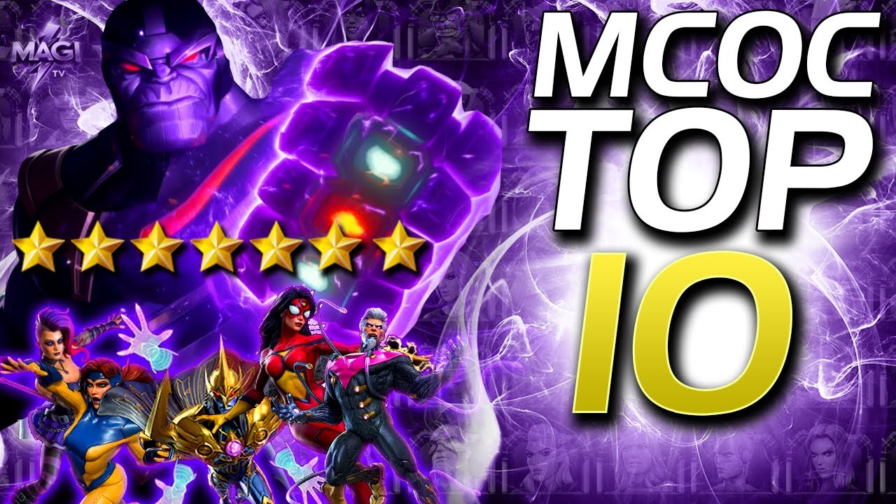 HER SINIFIN EN İYİ 10 HEROSU - MCOC TOP 10 - MARVEL ŞAMPİYONLAR TURNUVASI - MCOC TIER LIST