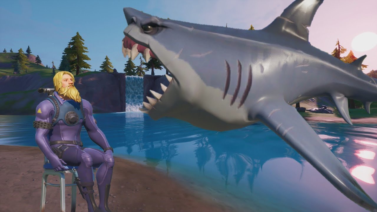 Shark Attack! Jump Scares- Fortnite