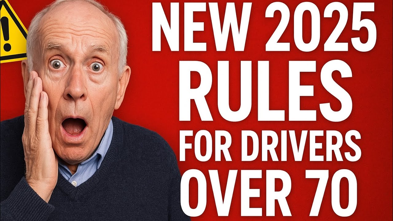 🚨 Over-70s Driving Licence SHOCK! New 2025 Rules Could BAN Thousands!
