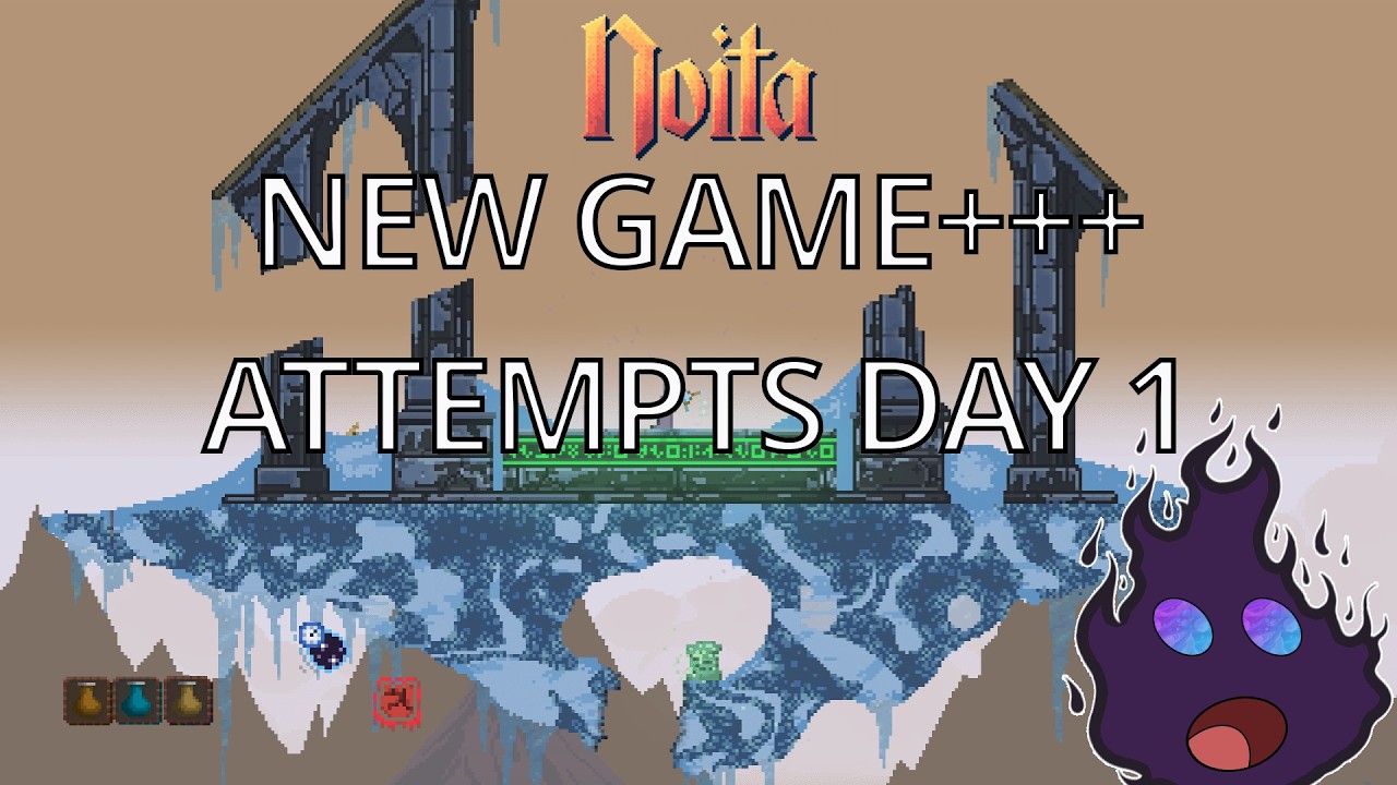 New Game+++ Attempts Day 1 | Noita #3