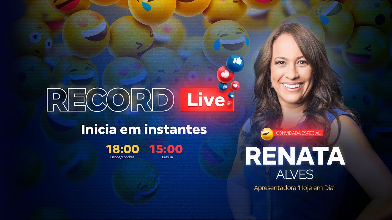 Renata Alves no 'RECORD Live'