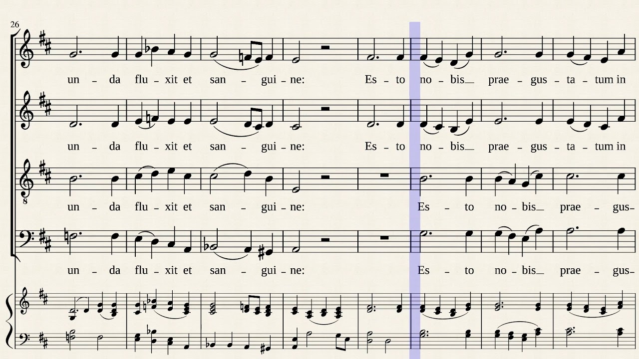 Ave Verum Corpus - Mozart (tenor) by W. A. Mozart
