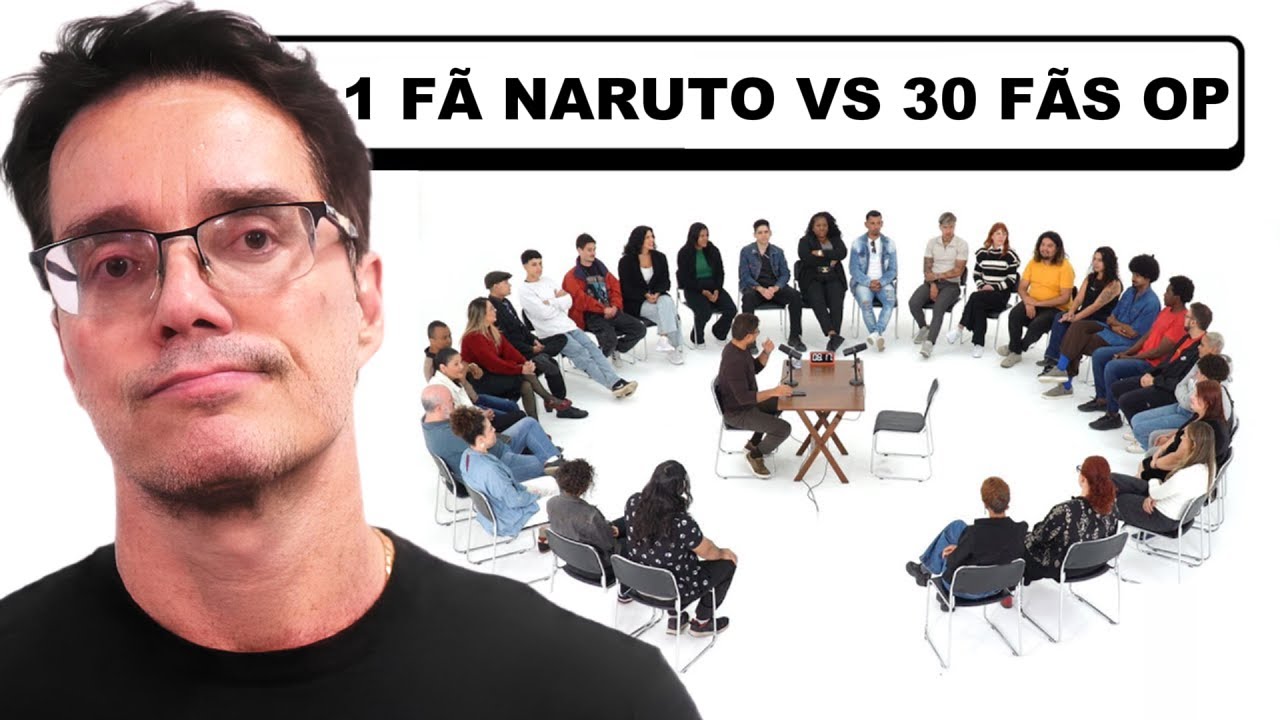 1 FÃ DE ONE PIECE X 20 FÃS DE NARUTO ft. PETER JORDAN (EI NERD)