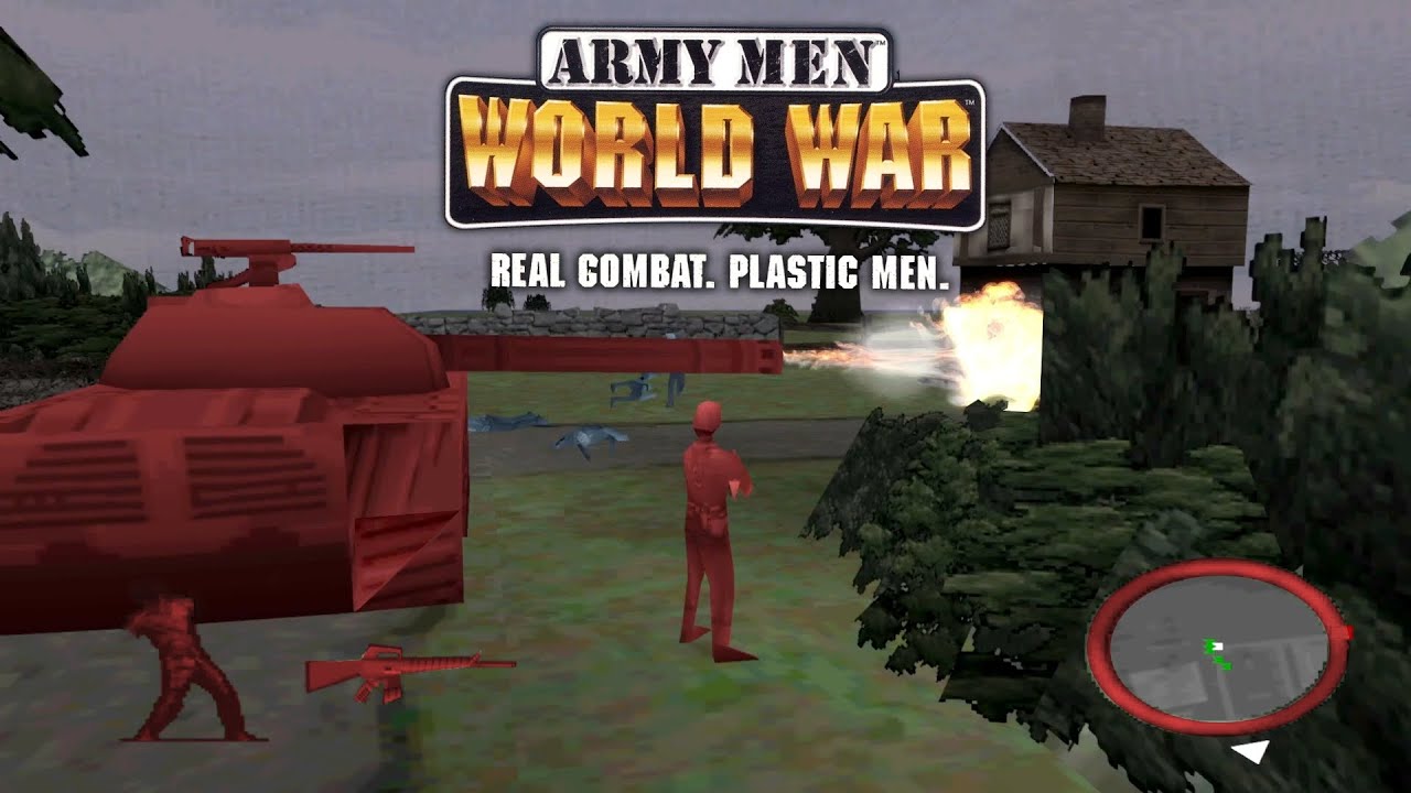 Army Men World War RED MOD: Bussel in the Hedgerow -  (PSX)