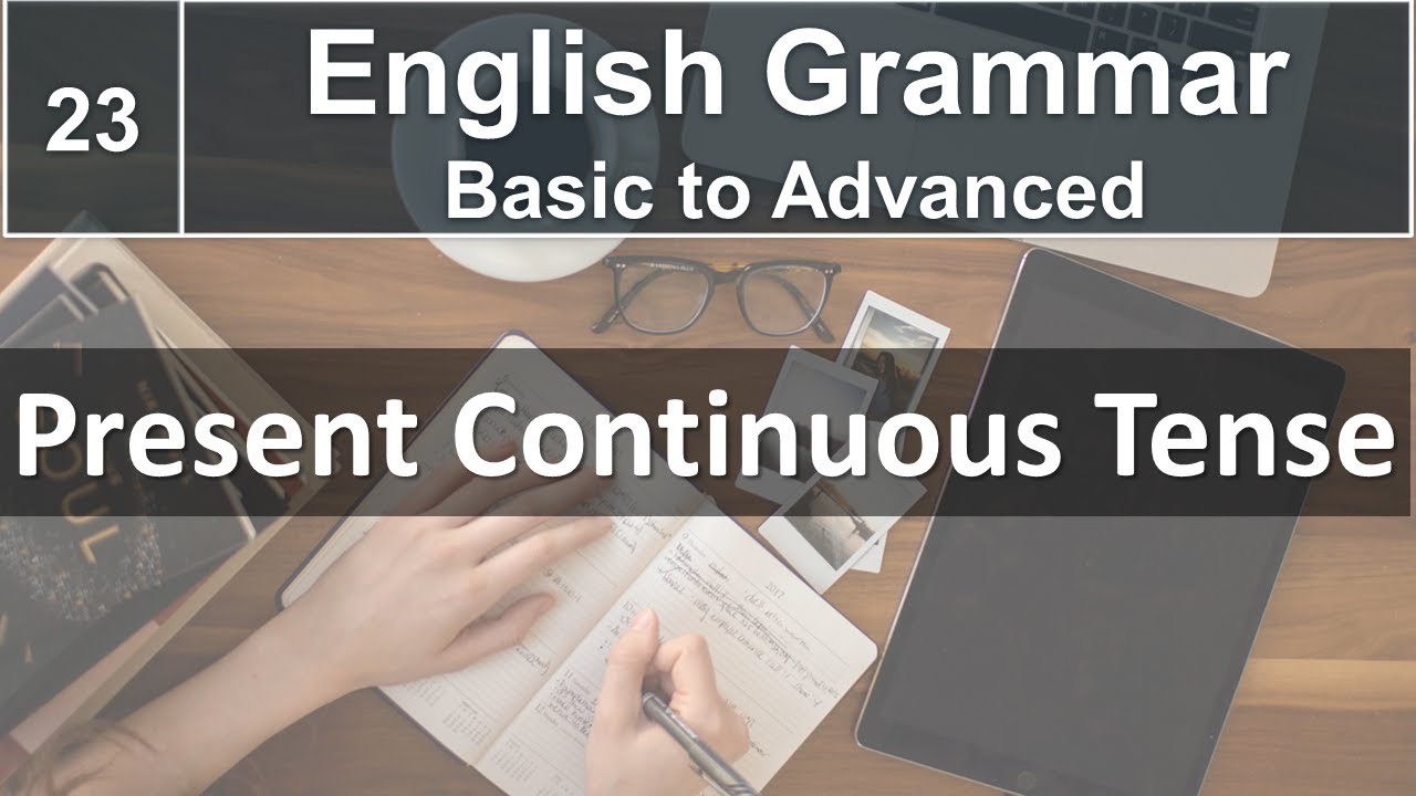 Present Continuous Tense with Examples | English Grammar in Urdu/Hindi. 23
