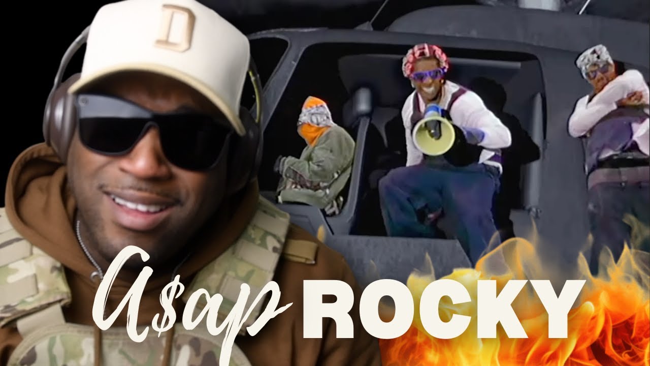 A$AP Rocky spun the block and SNAPPED‼️ | A$AP Rocky- Helicopter (Reaction‼️)