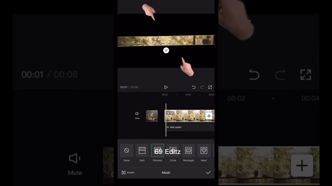 Cinematic Black Bar Tutorial || capcut 