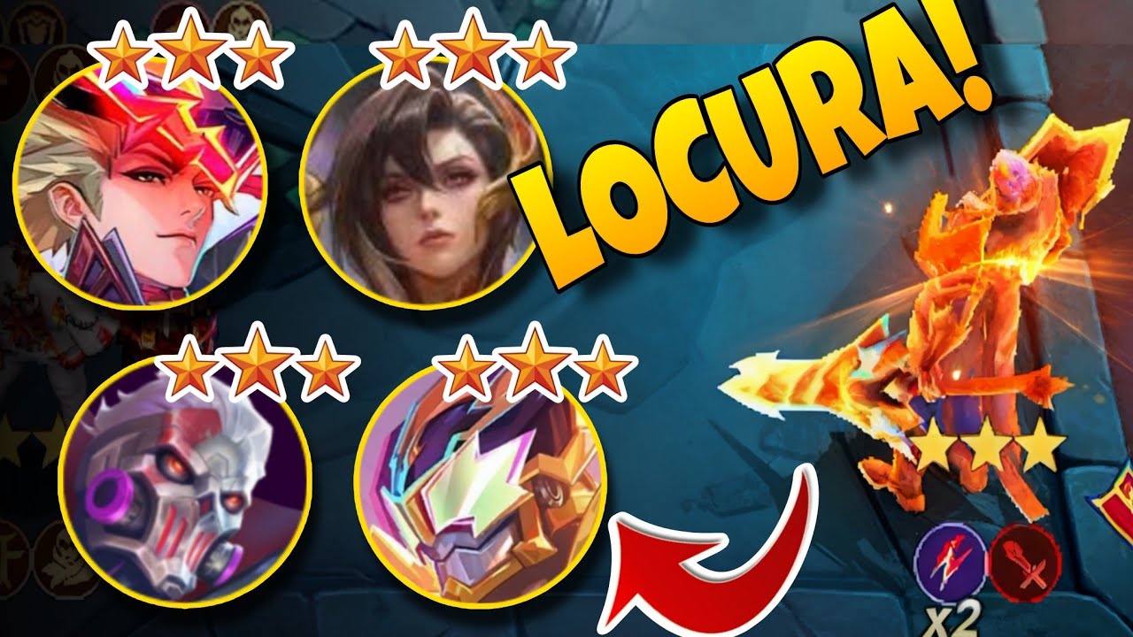 LEGENDARIOS y FREDRINN de 3 estrellas 💫💫💫 guia de Magic Chess Go Go 