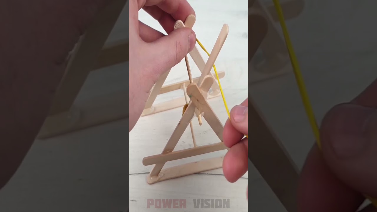 How to make a catapult #Shorts