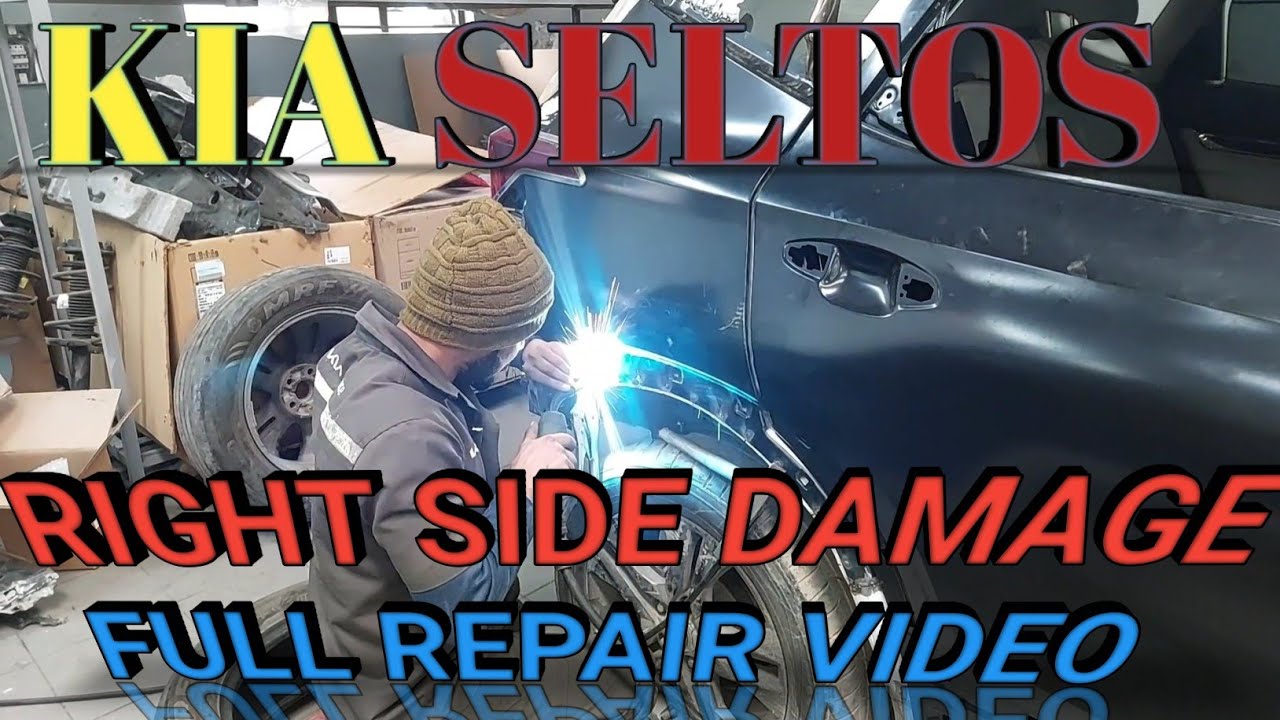 🇮🇳 kia seltos 🚘 right said demise repair work video my mobile number 80773 69629
