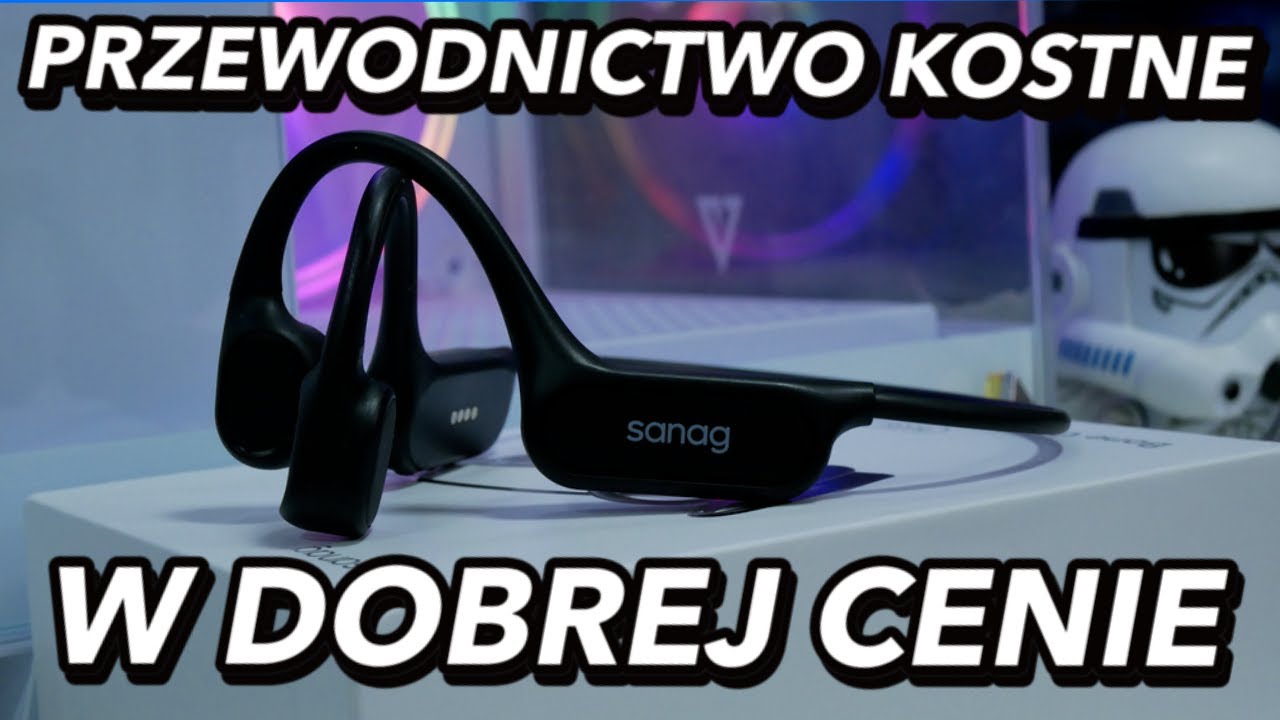 Bezprzewodowe słuchawki z przewodnictwem kostnym za nieco ponad 200 złotych - Sanag B33S