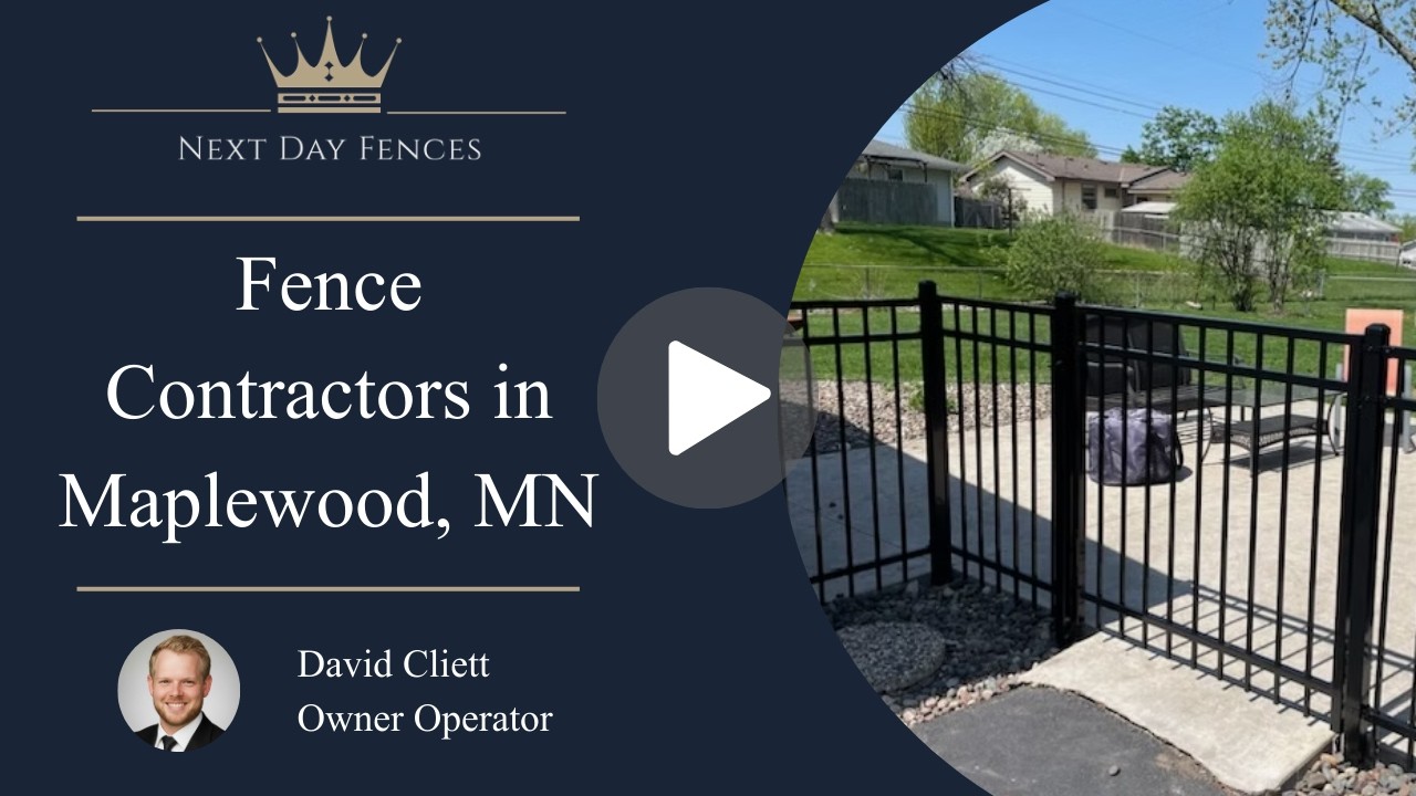 Fence Contractors in Maplewood, MN | Next Day Fences