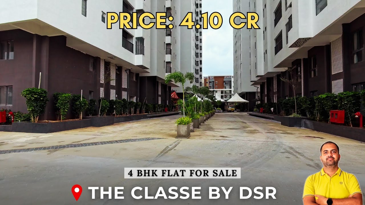 Luxury 4 BHK Apartment Tour in Kokapet | The Classe Hyderabad |  Ready to move