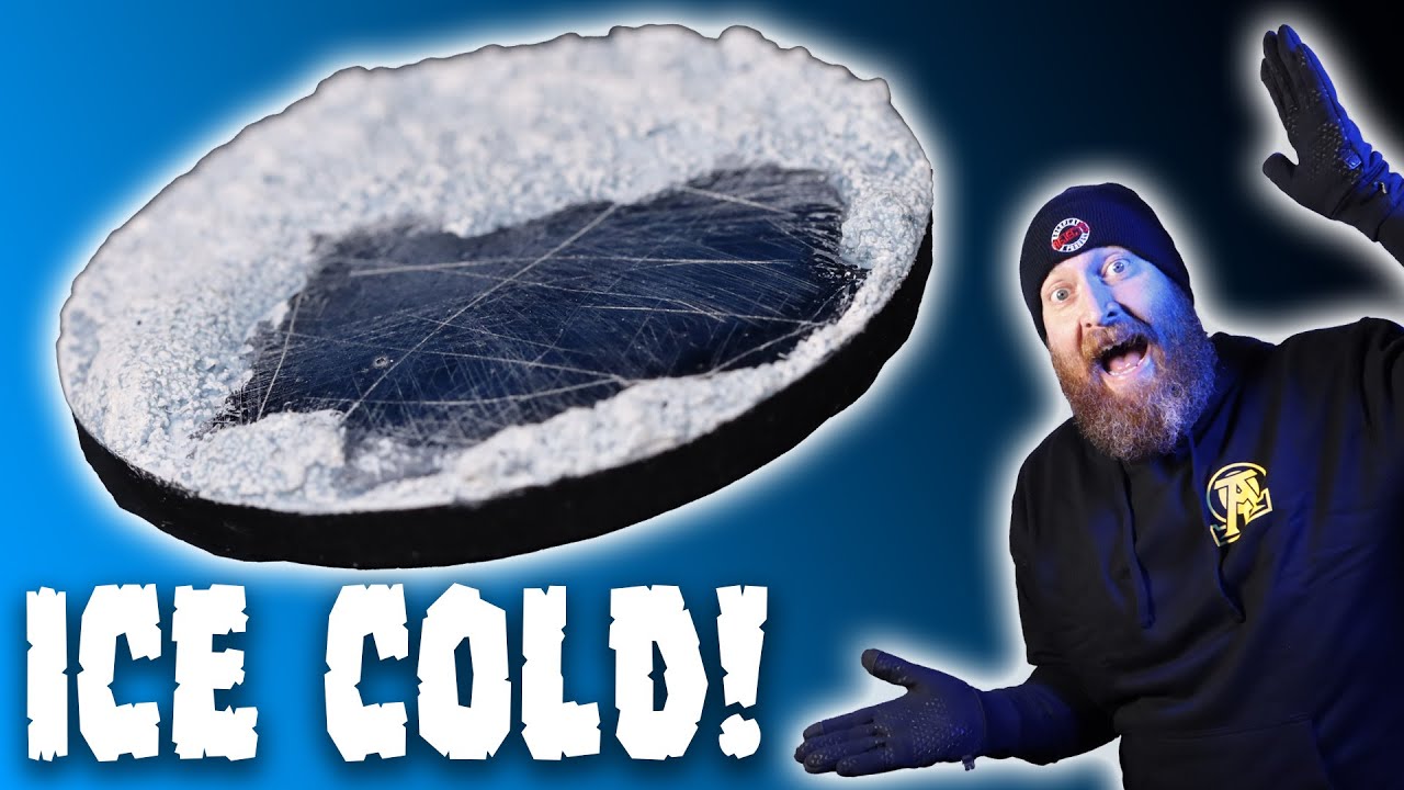 How To Make an AWESOME Ice Base for Your Warhammer Army!