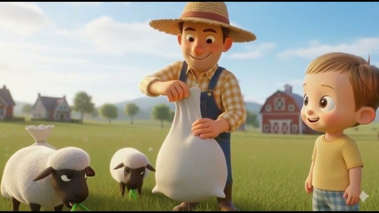 Baa Baa White Sheep ...Kids Nursery Rhyme