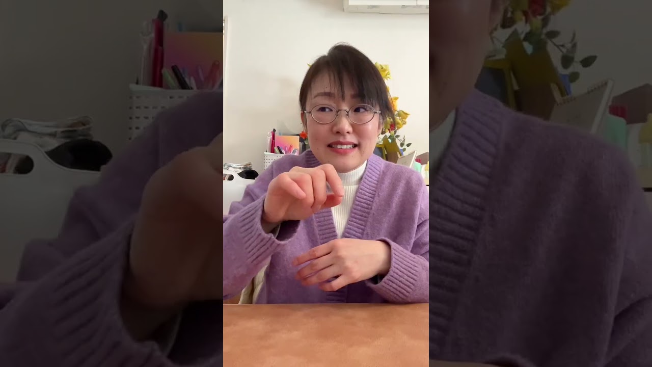 （字幕なし）今日の貴子さん。手話動画。83