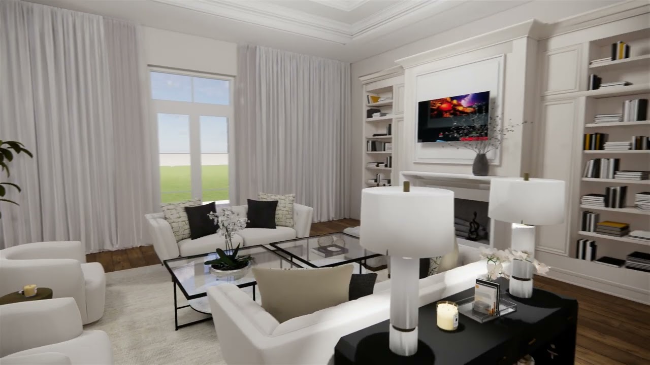 New construction project presentation video.