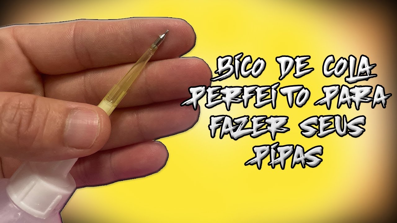 Bico de cola ideal para fazer pipas