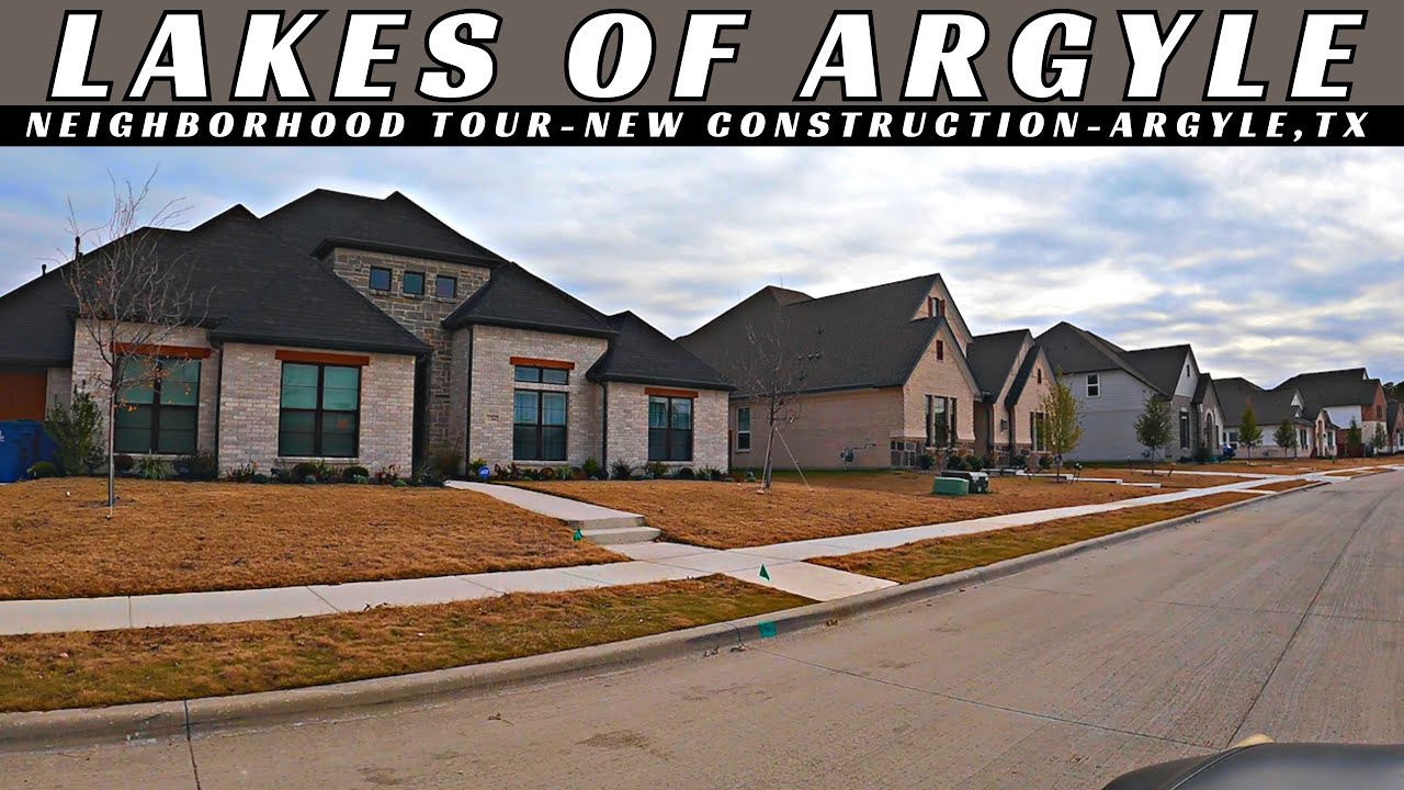 Lakes of Argyle | Neighborhood Tour | New Construction | Argyle, TX