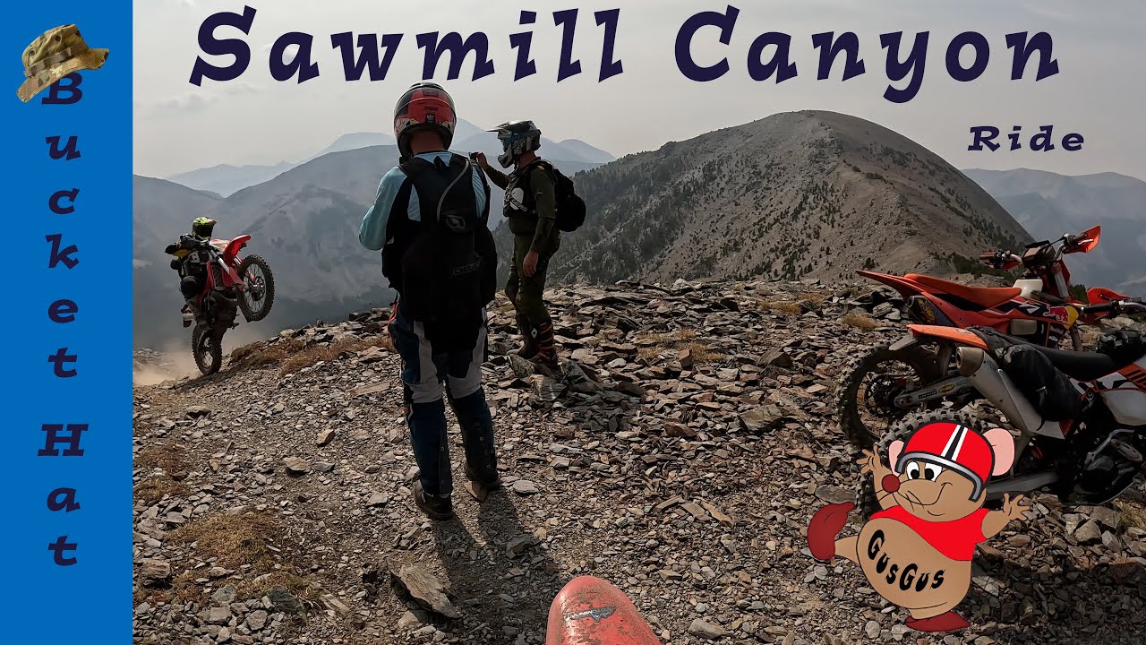 70 mile ride with good friends in Sawmill Canyon on my GASGAS