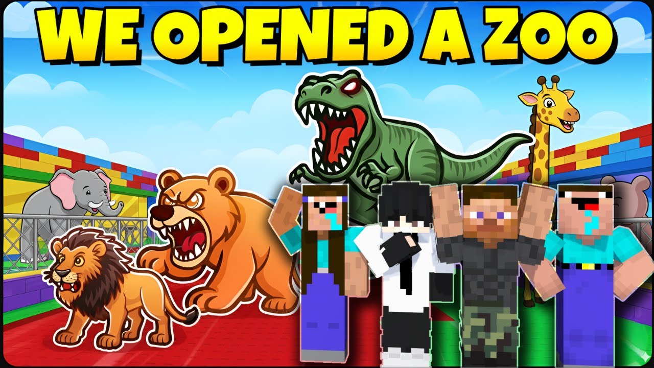 We Opened the RAREST ZOO in Roblox Build A Zoo! 🦁🐼 Who Becomes Richest?