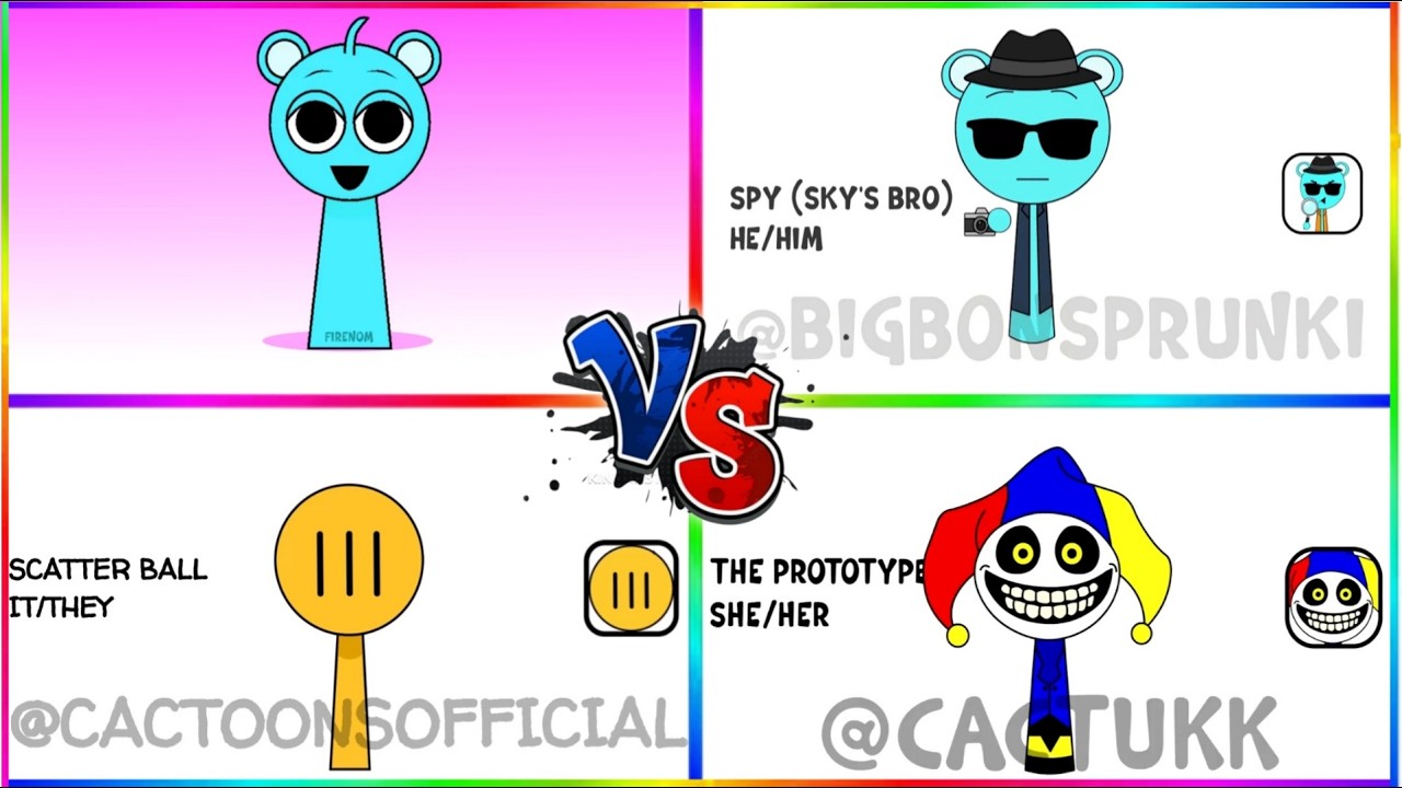 Tiles Hop EDM Rush Incredibox Sprunki OC ALL Phase