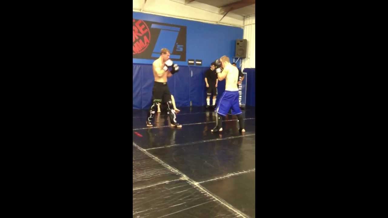 UFCs Donald cowboy Cerrone knocks out sparring partner