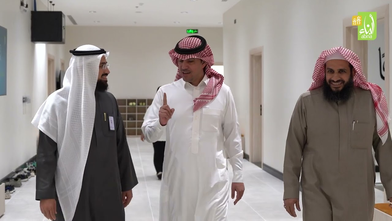 زيارة الإعلامي سلطان المهوس لجمعية أبناء