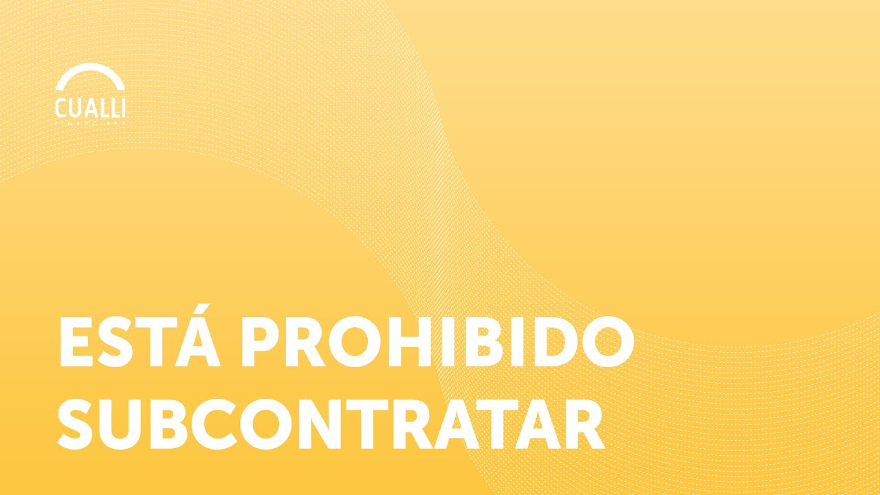 Ley de subcontrataci&oacute;n