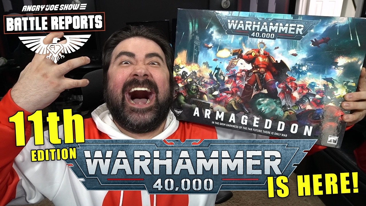 Хобби: 11-я редакция Warhammer 40K НАКОНЕЦ ЗДЕСЬ! - Боевой отчет от AJ | Орки против Некронов!