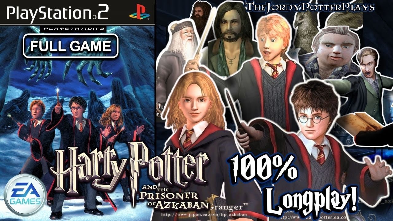 100% Longplay of Harry Potter and the Prisoner of Azkaban PS2 - Upscaled Full Gameplay Walkthrough!