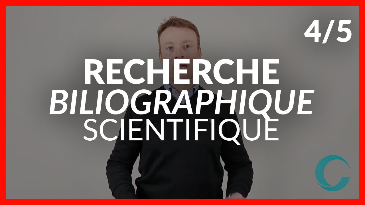 Recherche bibliographique scientifique - Effectuer une recherche efficace [4/5]